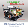 La mini-benne Urbania de PB Environnement adaptée aux biodéchets alimentaires